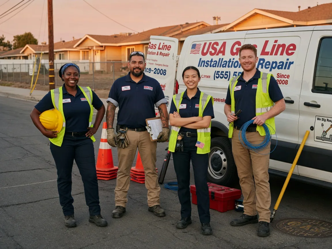 Gas Line Installation company in Glendale, CA
